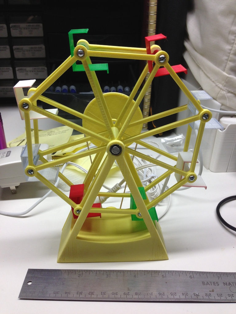 摩天轮玩具3D打印模型