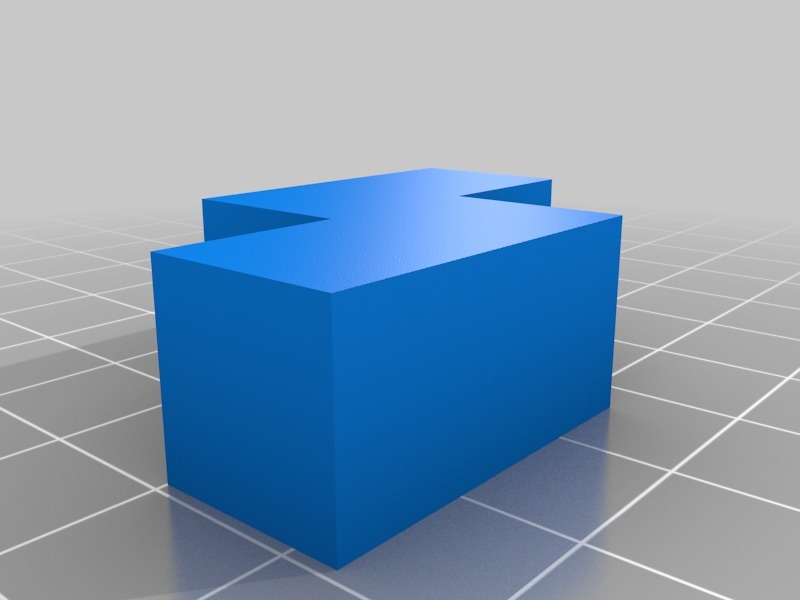 立方体块拼图3D打印模型