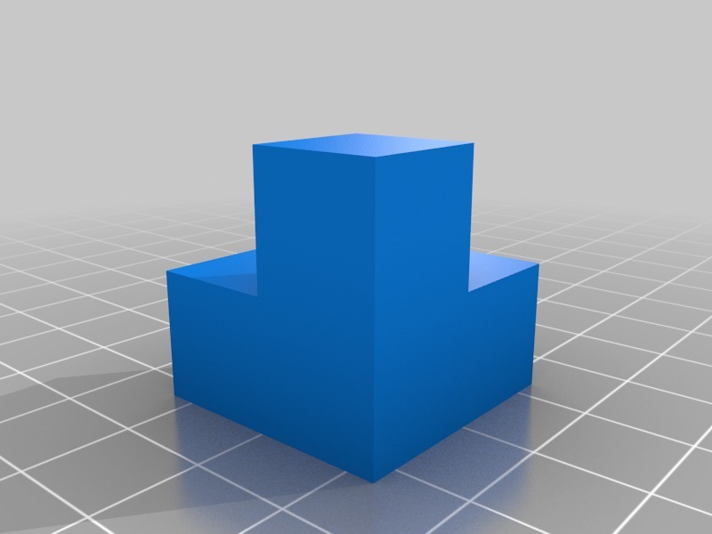 立方体块拼图3D打印模型