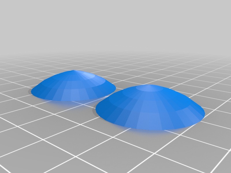 带孔的半球3D打印模型