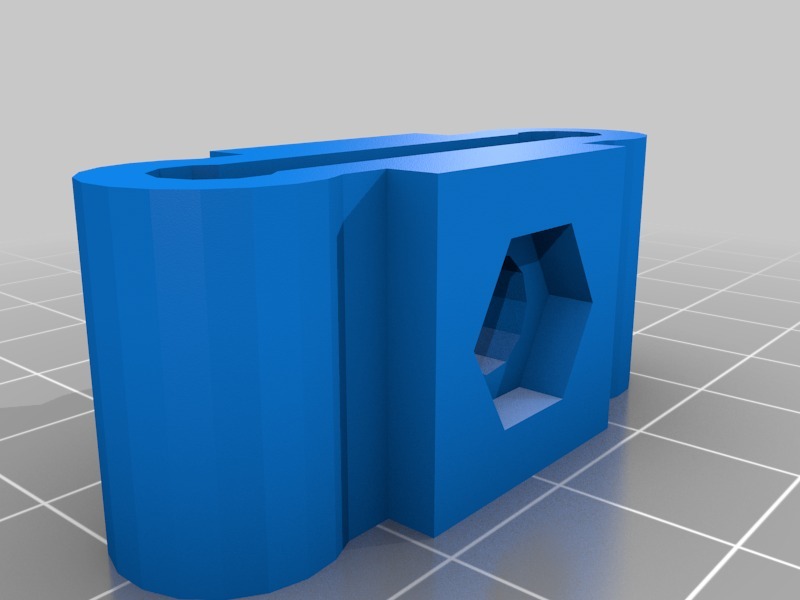 z导螺杆夹具3D打印模型