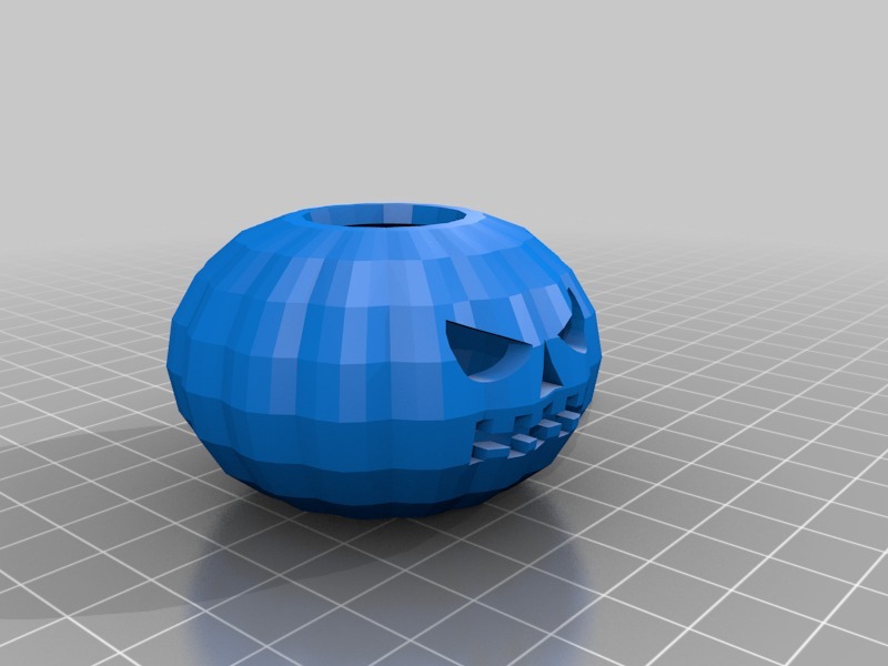 南瓜灯3D打印模型