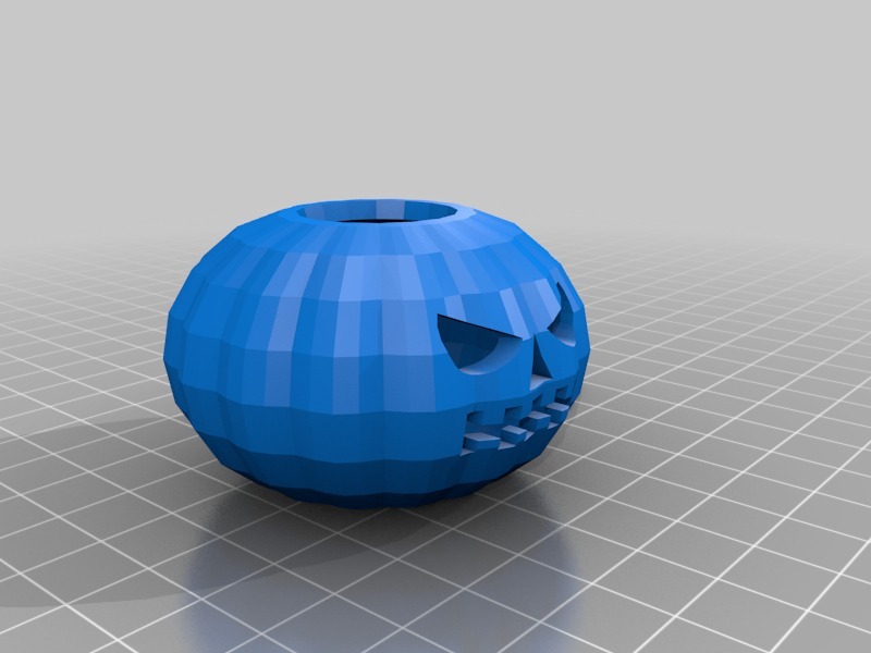 南瓜灯3D打印模型