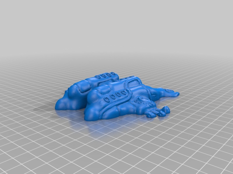 潜水艇3D打印模型