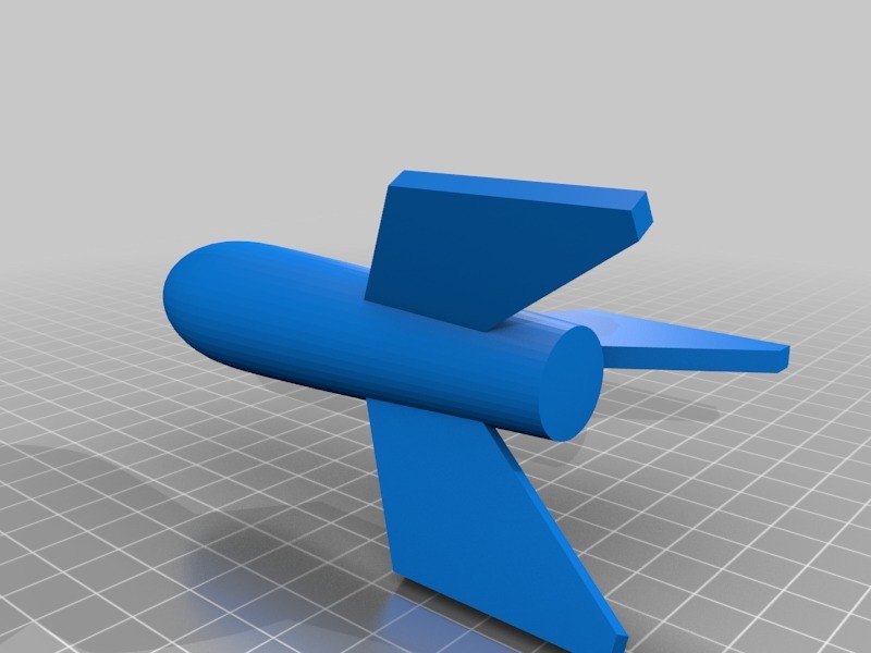 火箭3D打印模型