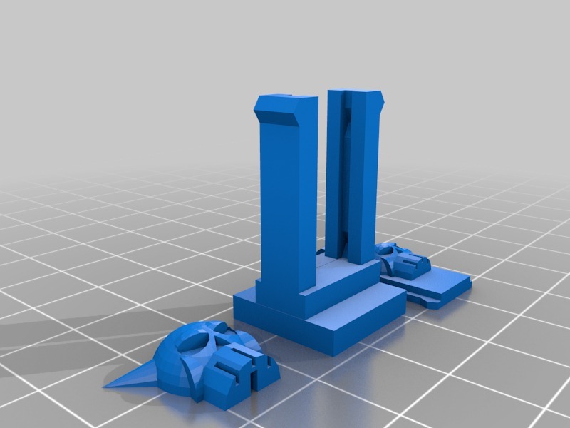 乐高门玩具拼图3D打印模型