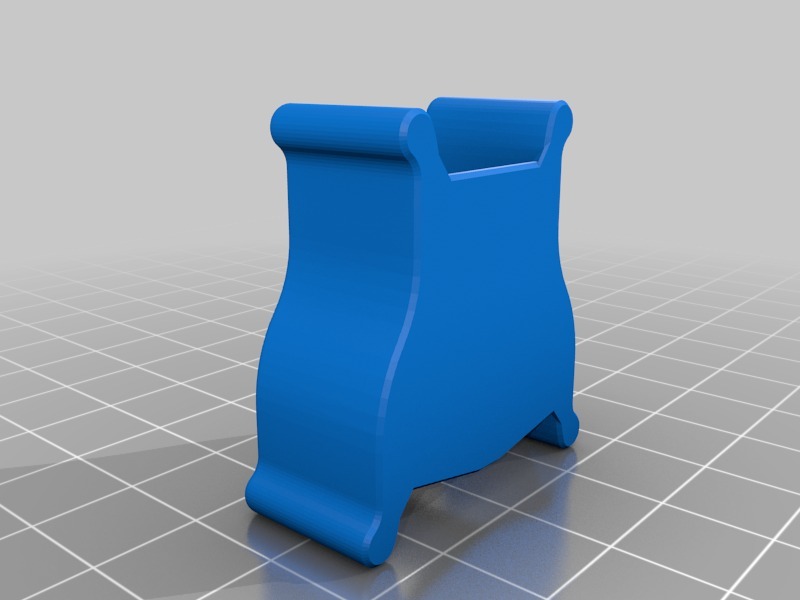 拉链滑块3D打印模型