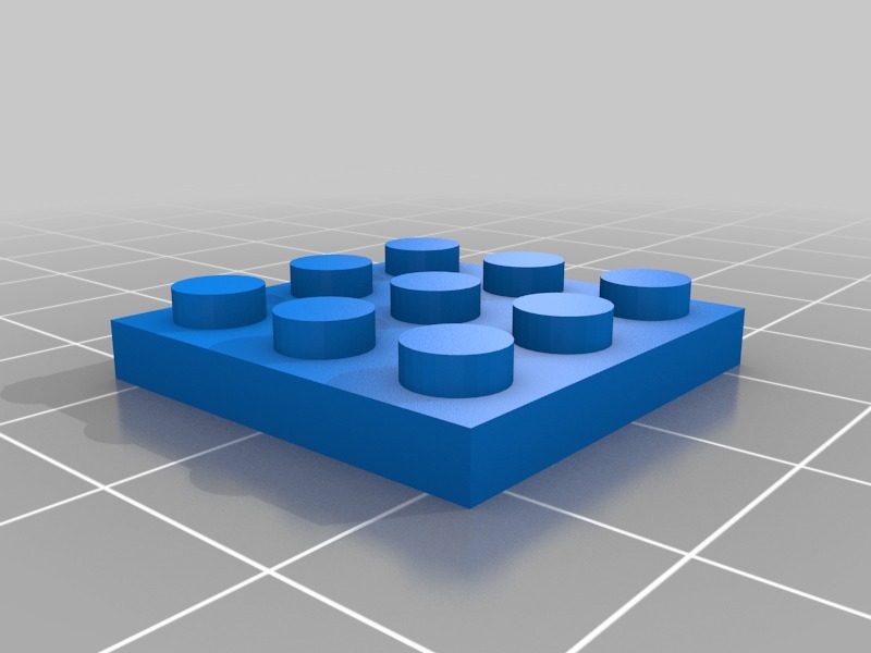 乐高游戏基地3D打印模型
