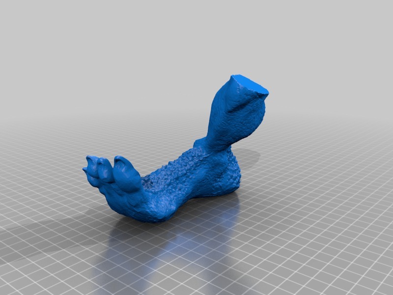 大型巨魔雕像3D打印模型