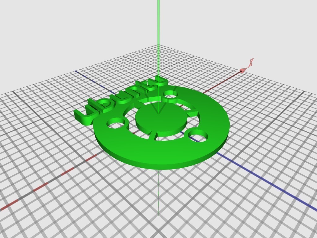 标志3D打印模型