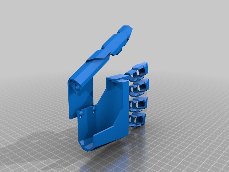 机器手3D打印模型
