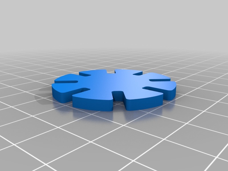 可锁定的筹码3D打印模型