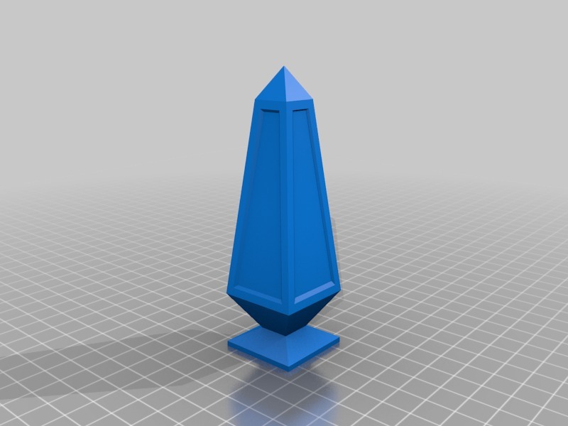 方尖碑3D打印模型