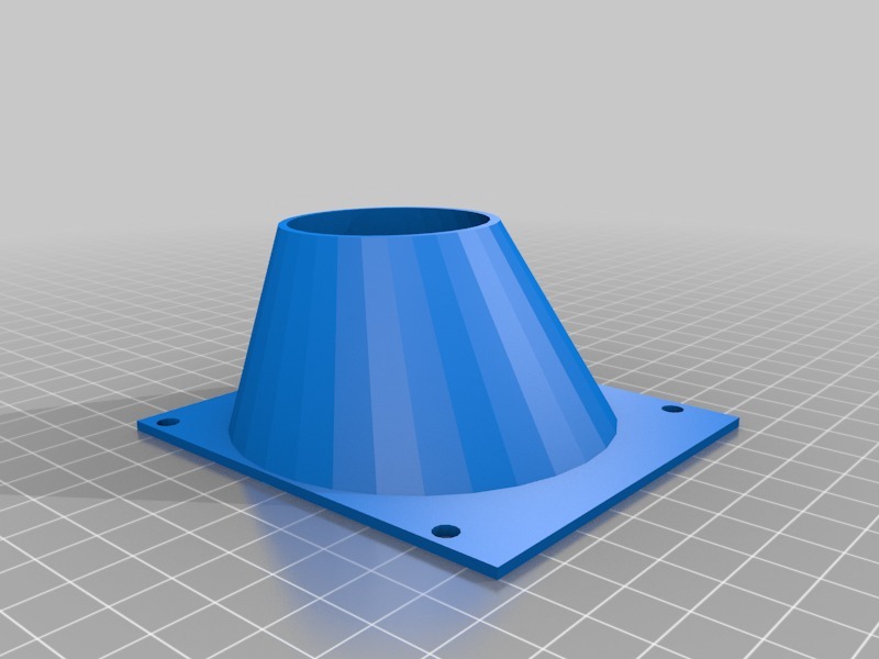 80毫米风扇罩3D打印模型