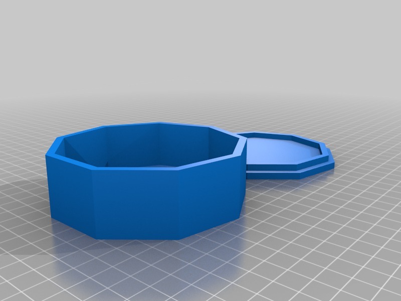双面置物盒3D打印模型