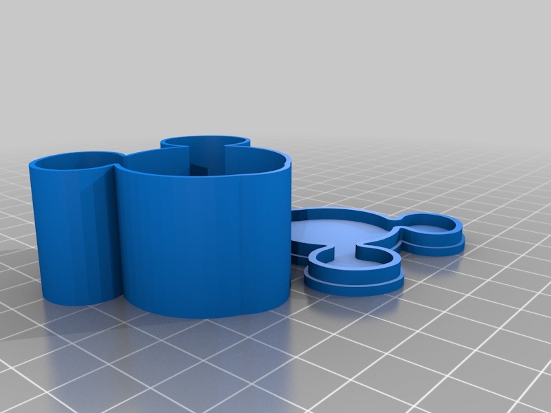 米奇首饰盒3D打印模型