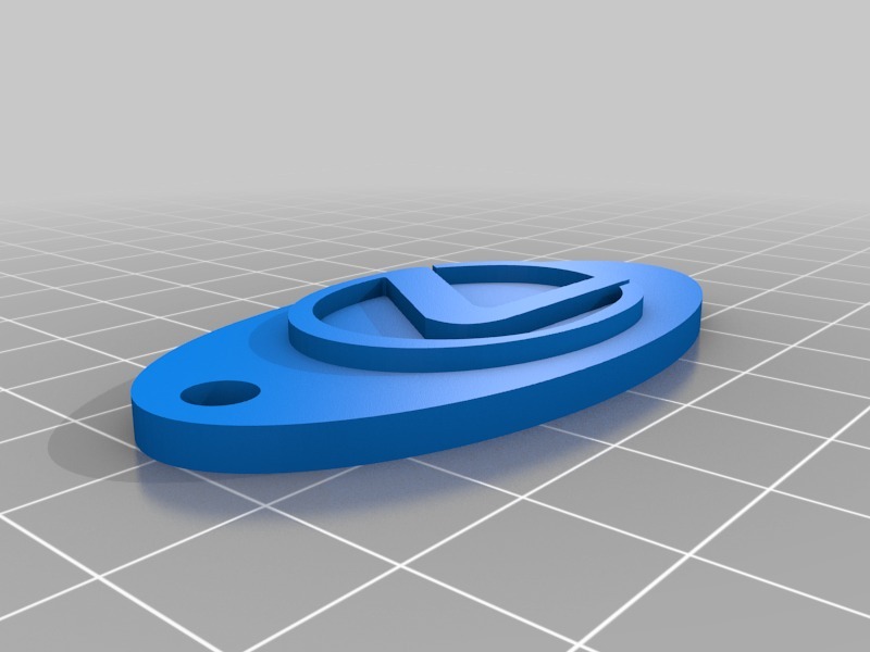 雷克萨斯钥匙圈3D打印模型