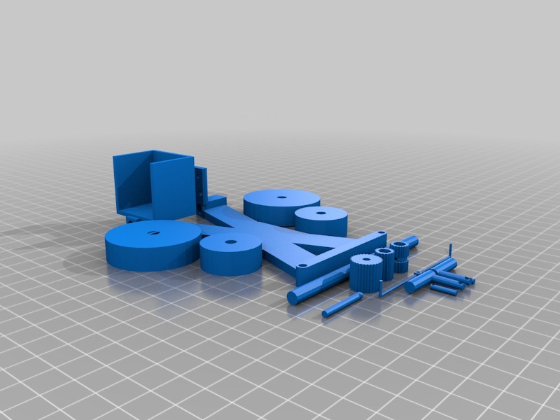 钢筋混凝土车3D打印模型