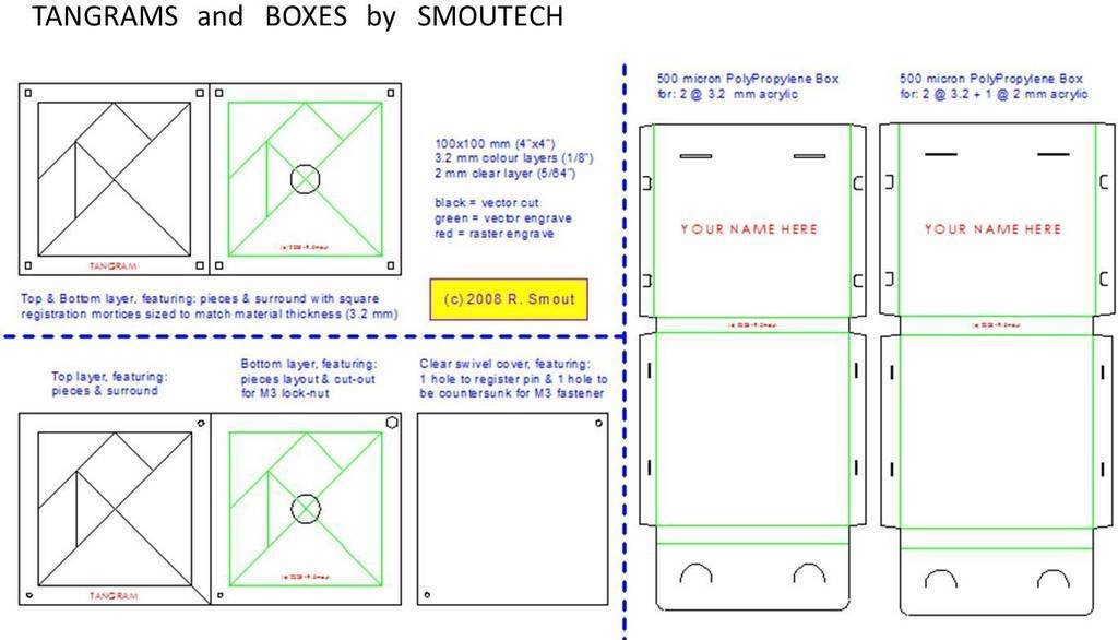 七巧板3D打印模型