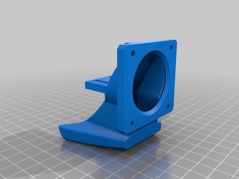 孟德尔风管3D打印模型