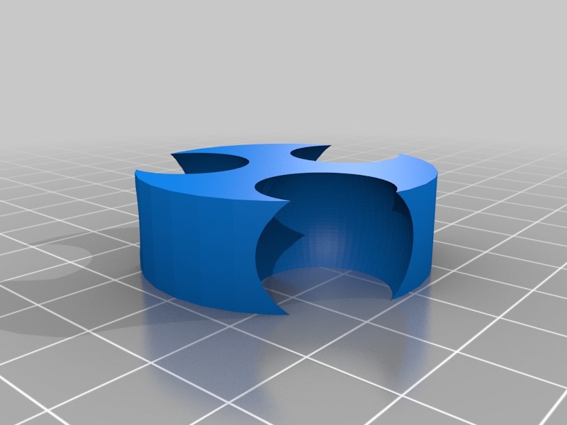 yazzo盘接头3D打印模型
