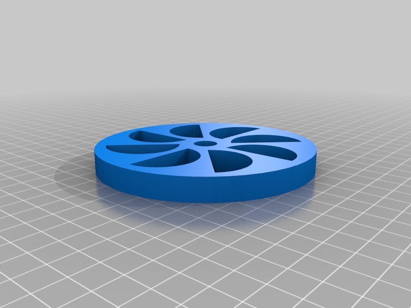 可定制的永动轮3D打印模型