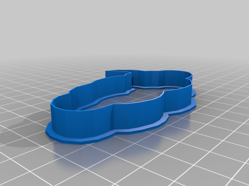气球饼干切割机3D打印模型
