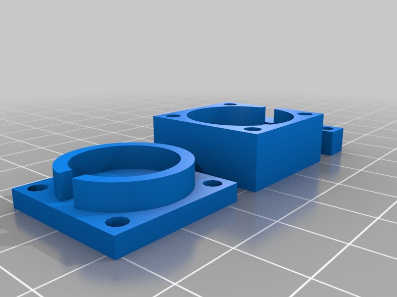 参数化的可打印的喷墨头3D打印模型