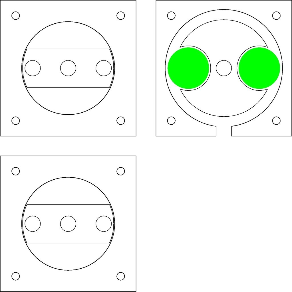 蠕动性泵3D打印模型