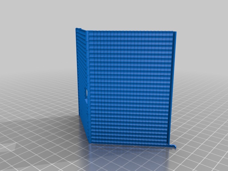 微型版本的房子3D打印模型