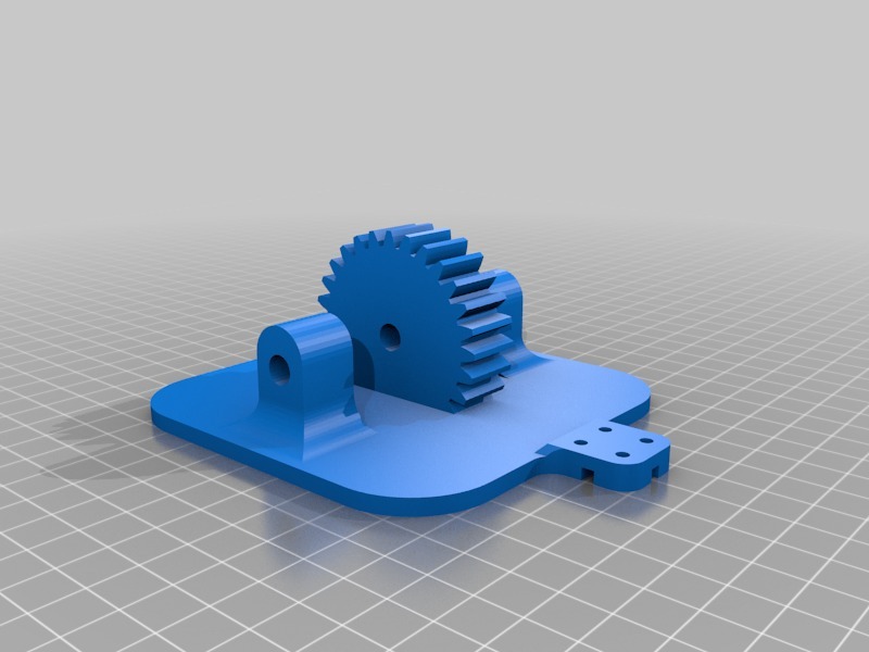 双轴太阳能跟踪器3D打印模型