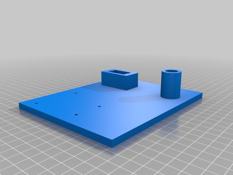 双轴太阳能跟踪器3D打印模型