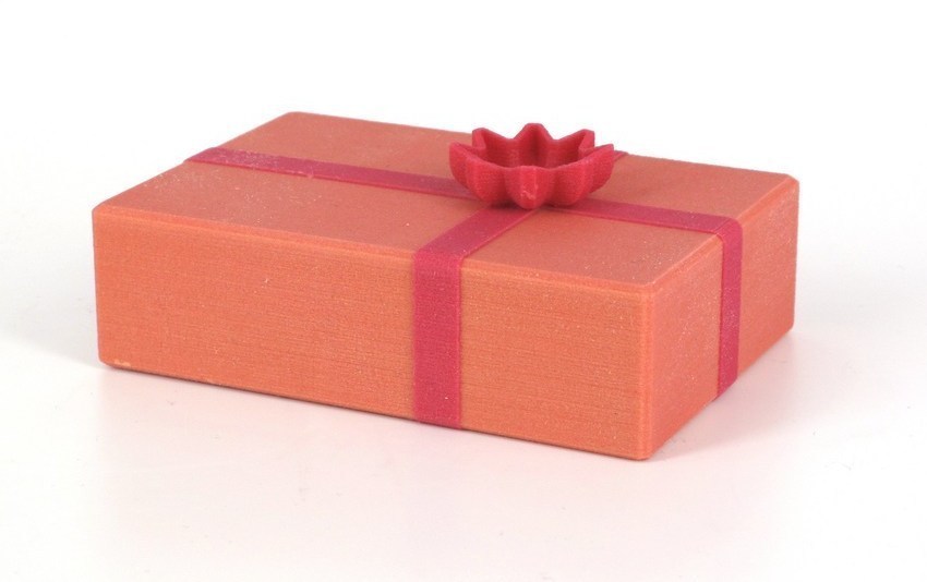 圣诞礼品盒3D打印模型