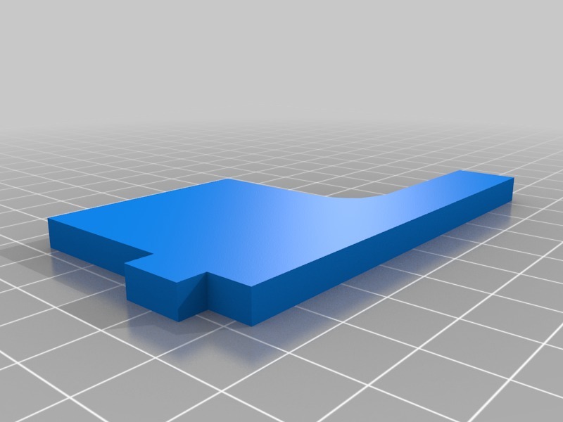 替换面板部分3D打印模型