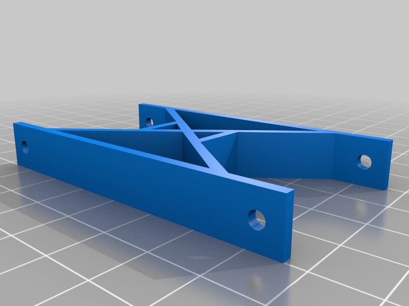 挤出机板架延伸3D打印模型