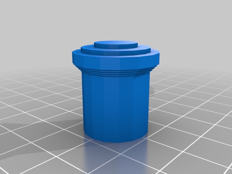 水槽塞钮3D打印模型