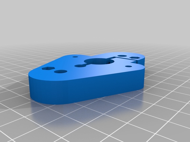 齿轮挤压机3D打印模型