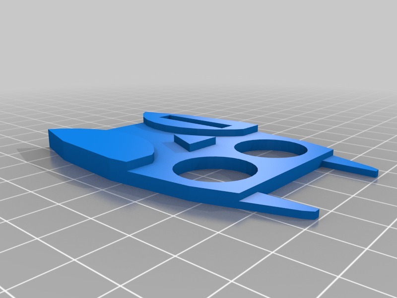 猫头鹰耳机3D打印模型