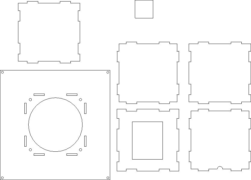 蛋糕过滤箱3D打印模型