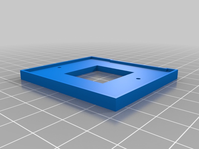 相机3D打印模型