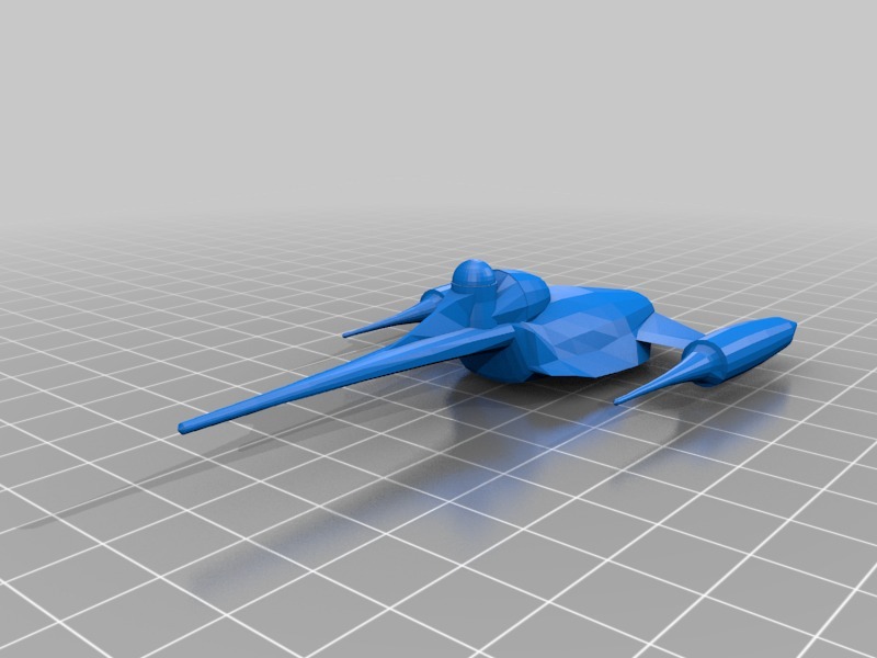 纳布战斗机3D打印模型