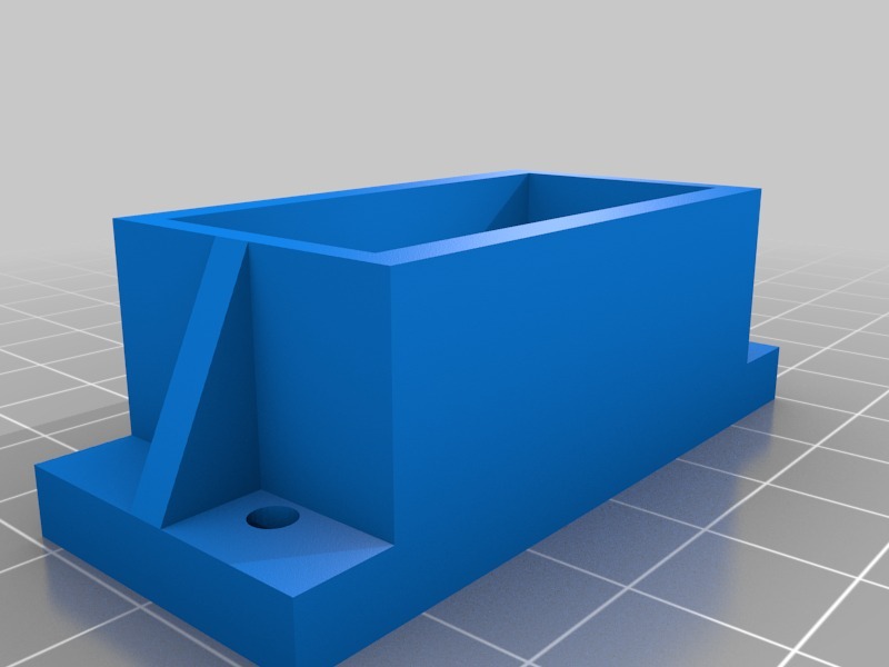 钢筋混凝土船伺服支架3D打印模型