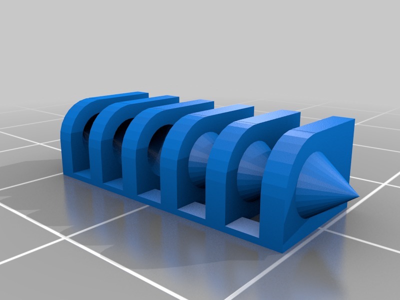 基本的铰链3D打印模型