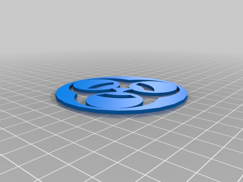 生化危机的奖章3D打印模型