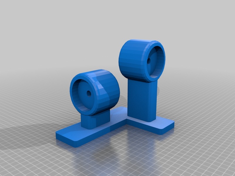 自定义的齿轮机器3D打印模型