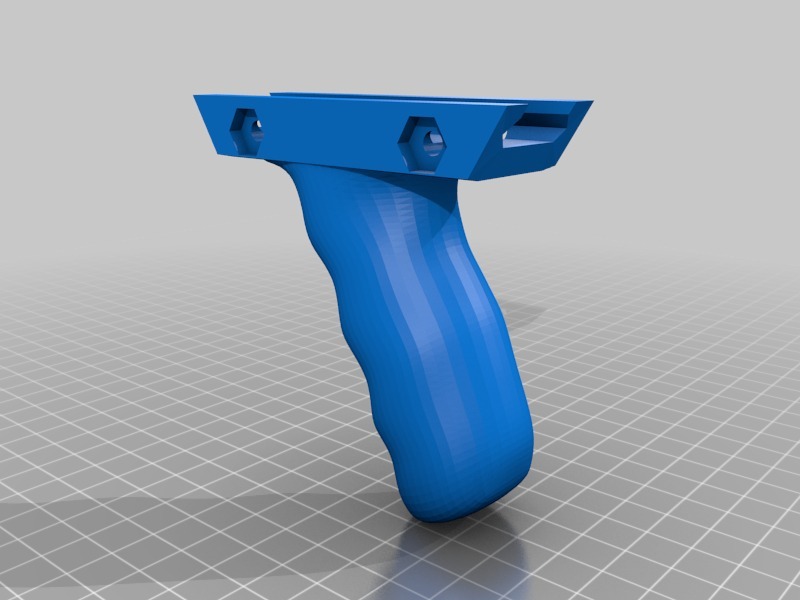 辅助握把3D打印模型