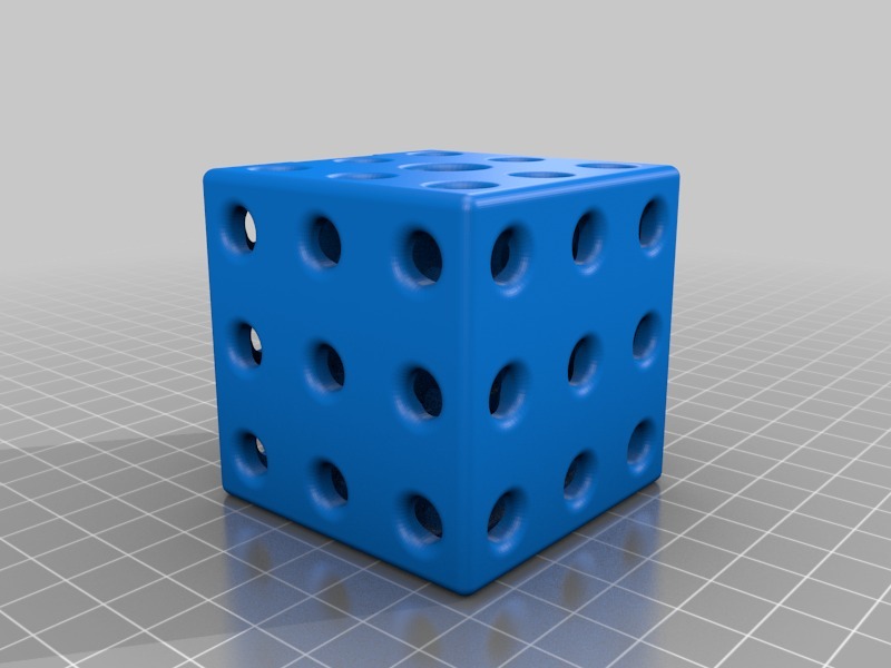 立方块3D打印模型
