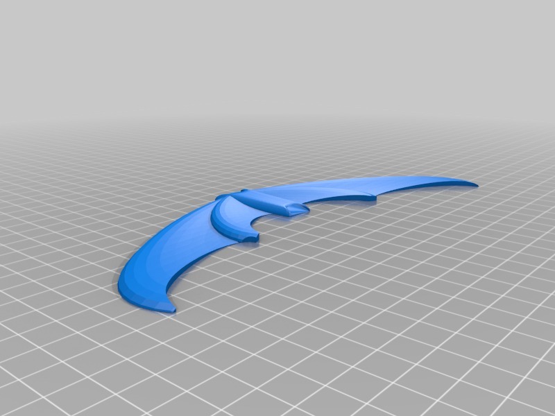 蝙蝠镖3D打印模型