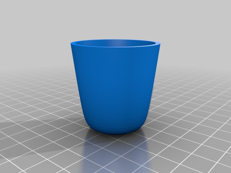 圆底烈酒杯3D打印模型