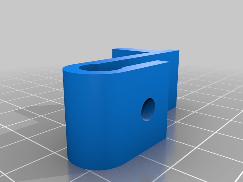 螺纹棒风扇安装3D打印模型